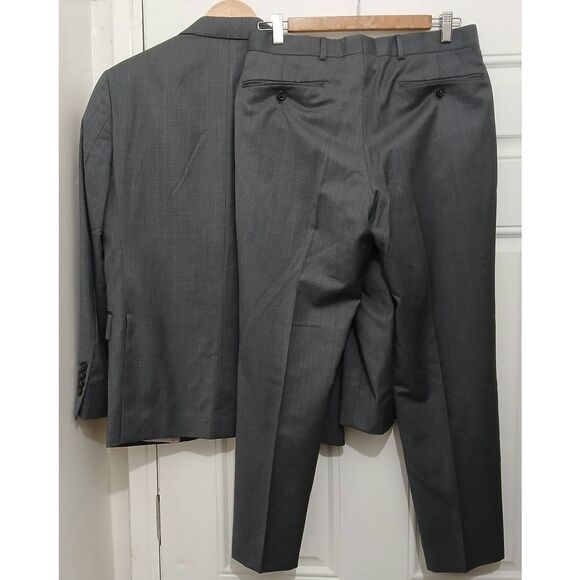 Brooks brothers red fleece mens 36s blazer pants 30 waist virgin wool gray - Picture 3 of 10